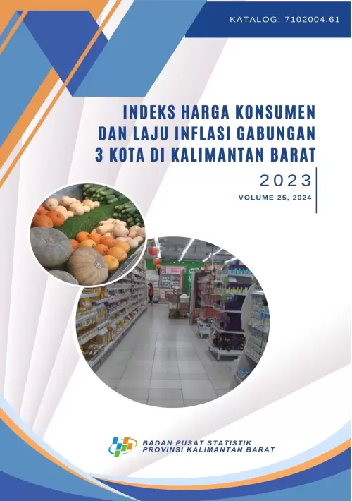 Indeks Harga Konsumen dan Laju Inflasi Gabungan 3 Kota di Provinsi Kalimantan Barat 2023