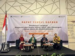 Rapat Teknis Daerah Pendataan Lengkap-Koperasi dan Usaha Mikro Kecil dan Menengah (PL-KUMKM)