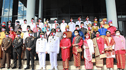  ceremony to commemorate Indonesia's 75th independence day