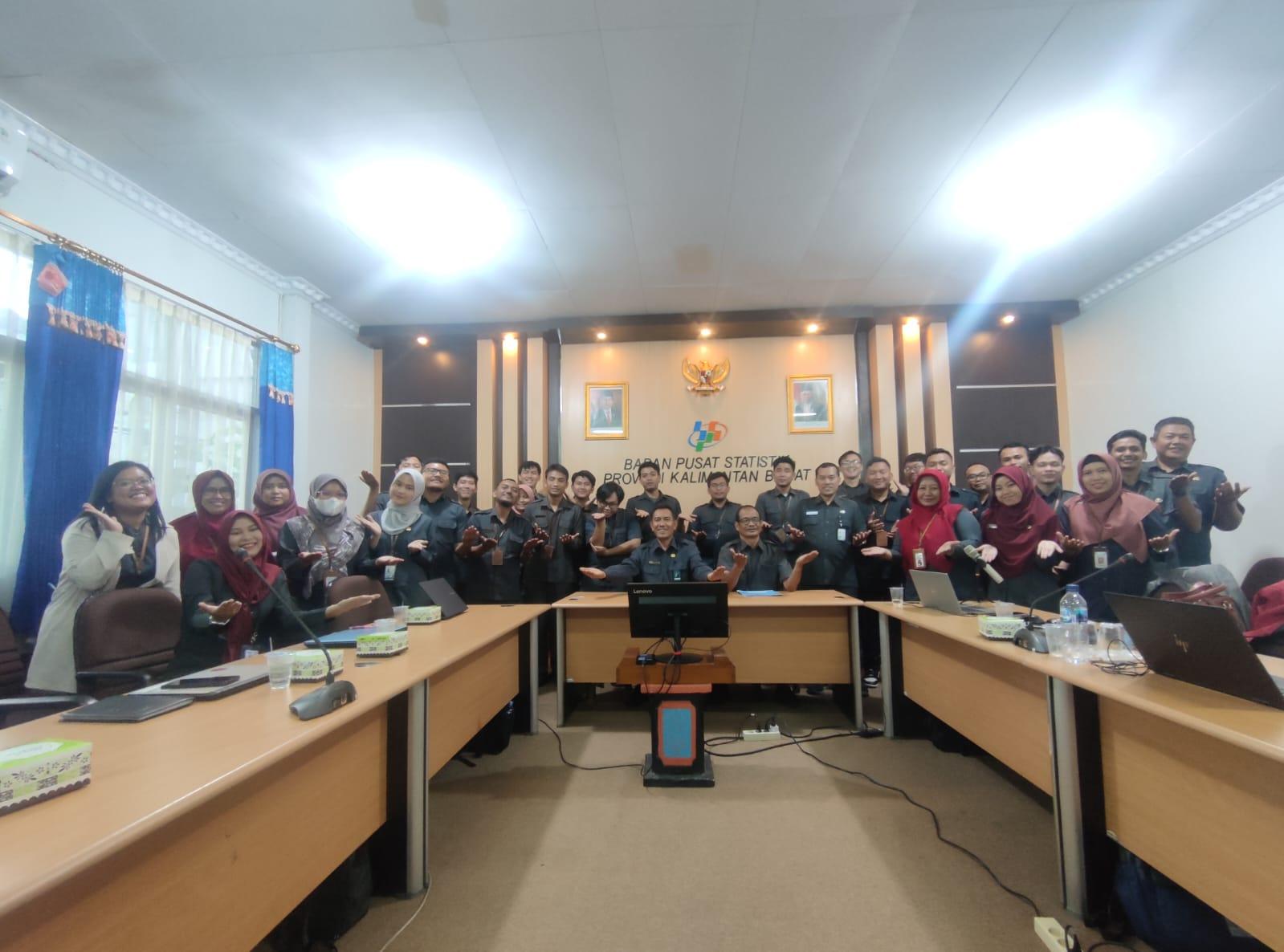 imultaneous Consultation of the West Kalimantan Province BPS Agricultural Working Team