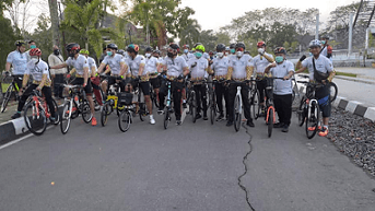 Gowes Sinergitas Forkopimda Kalimantan Barat 