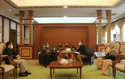 Working Visit of the Head of the Provincial BPS to the Kalimantan Barat Governor's Office