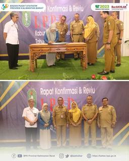 Confirmation and Review Meeting of LPPD for Regency/Municipality throughout Kalimantan Barat in 2023