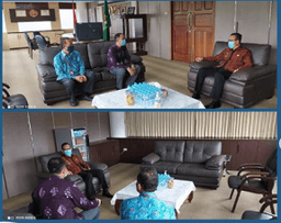 Head of West Kalimantan Provincial BPS Office working visit to Bengkayang Regency Office