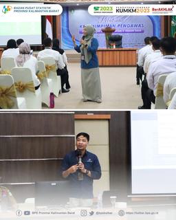 Presentation at Supervisory Leadership Training (PKP) in Kalimantan Barat